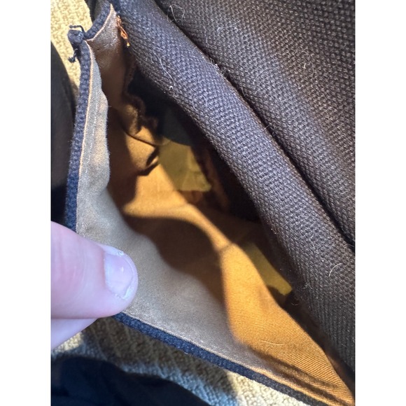berchirly canvas backpack laptop messenger bag Vintage Military Men For 13.3-17" Laptop, Army Green, XL-17.3" : Buy Online at Best Price in KSA Cotton Canvas Waxed Canvas Messenger Bag Laptop